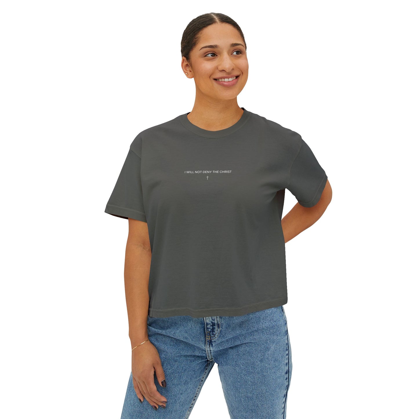 Jesus is the Christ Boxy Tee