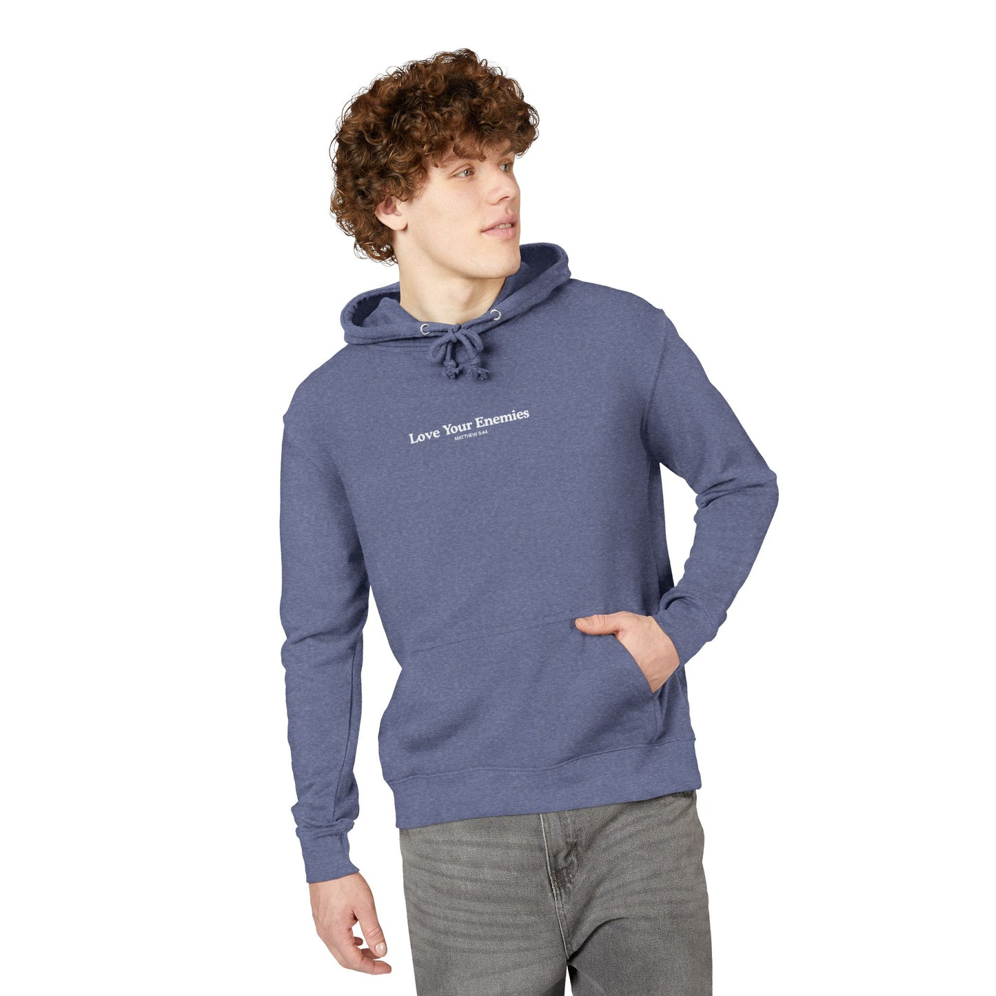Love Your Enemies Unisex Hoodie - Message of Jesus
