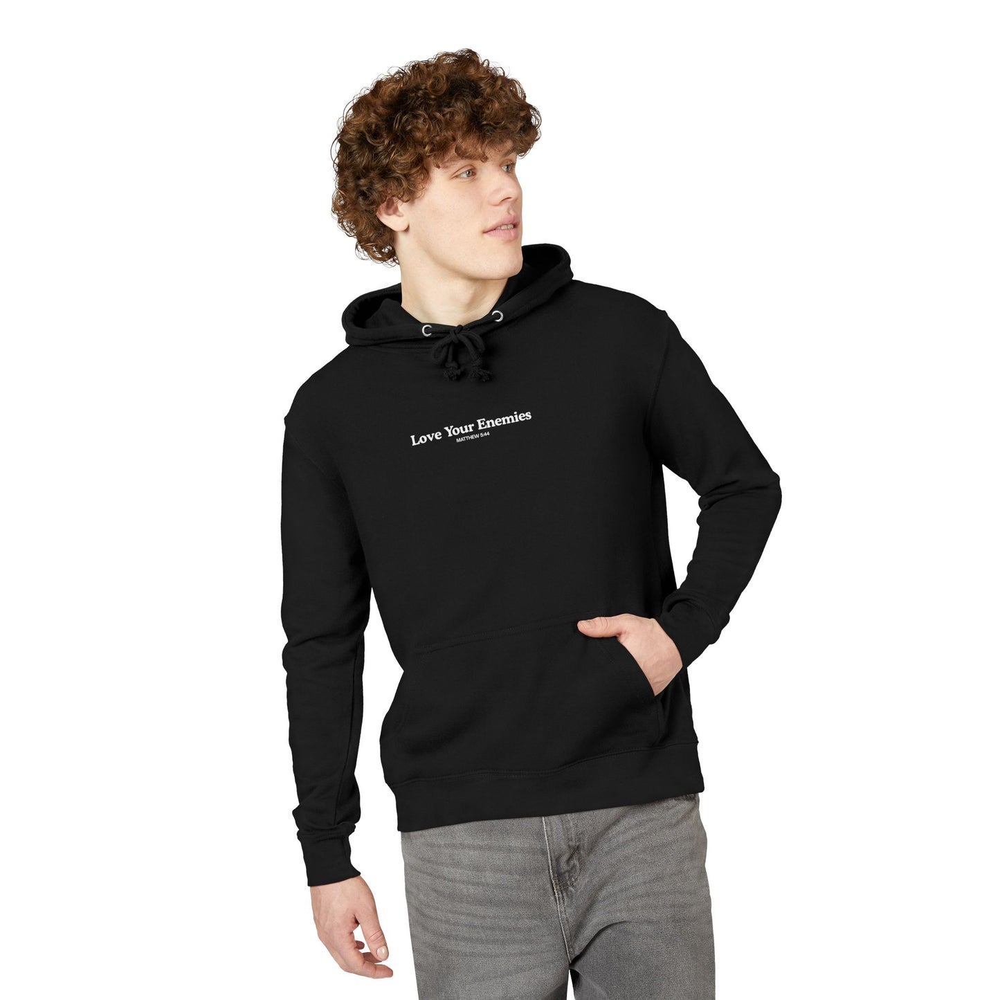 Love Your Enemies Unisex Hoodie - Message of Jesus