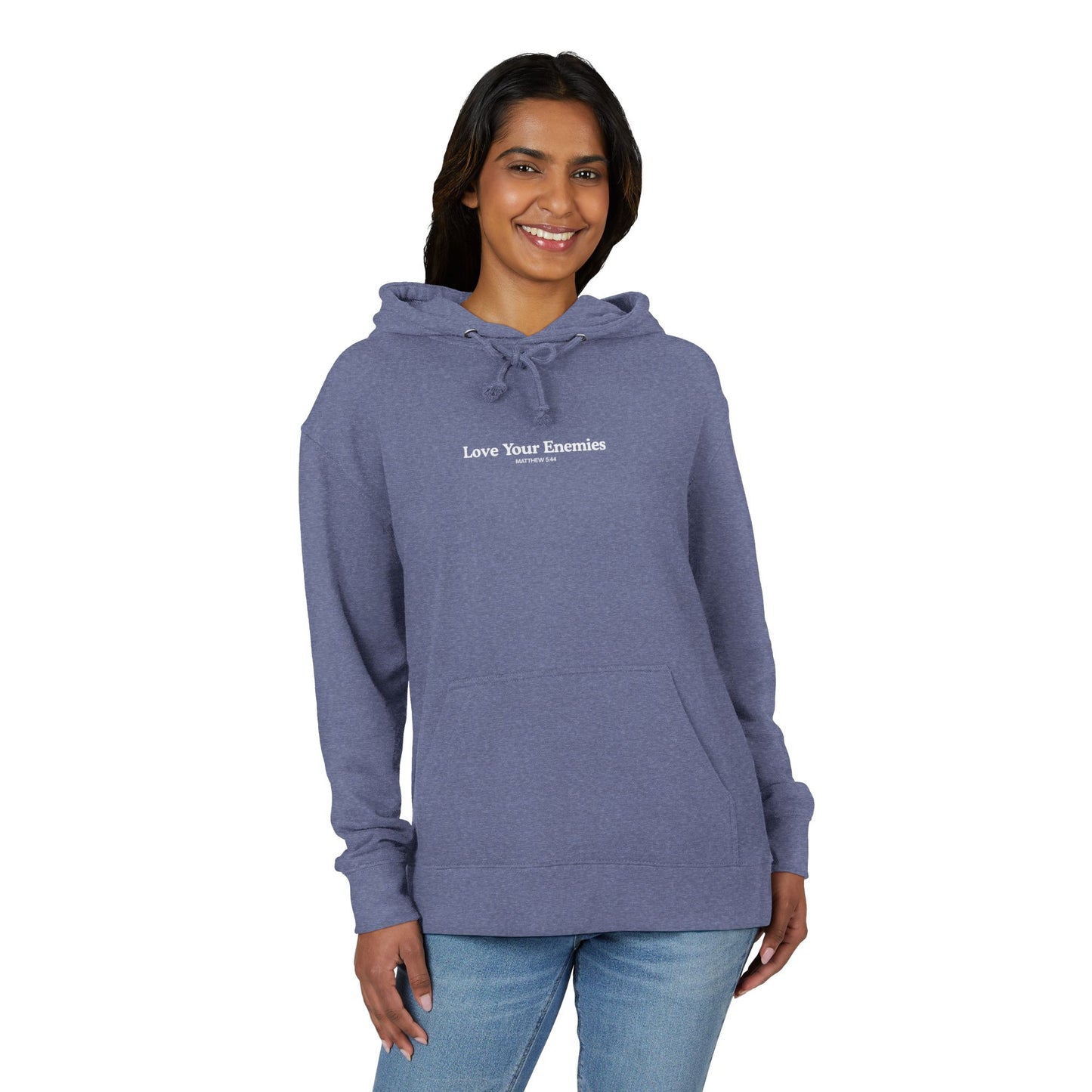 Love Your Enemies Unisex Hoodie - Message of Jesus