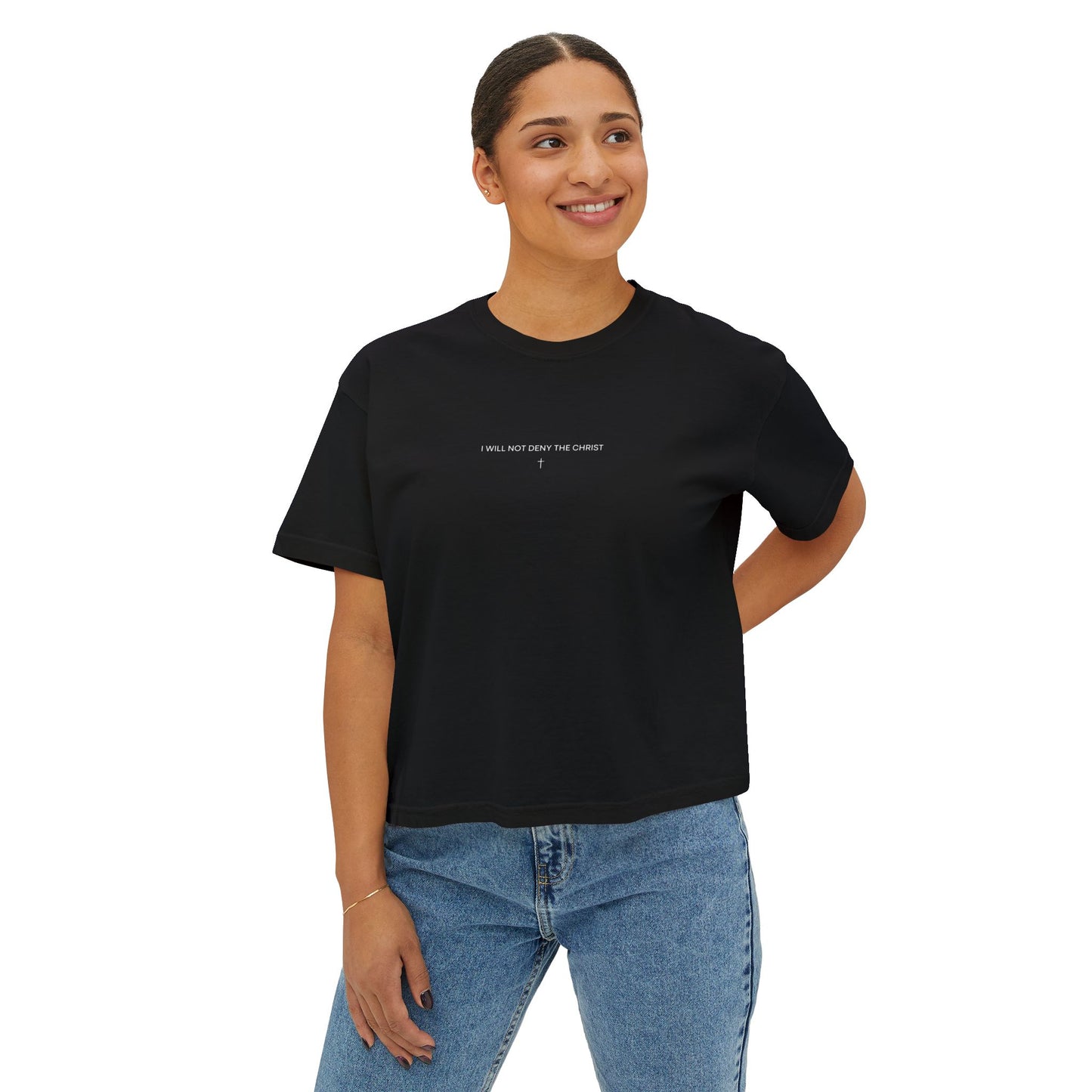 Jesus is the Christ Boxy Tee