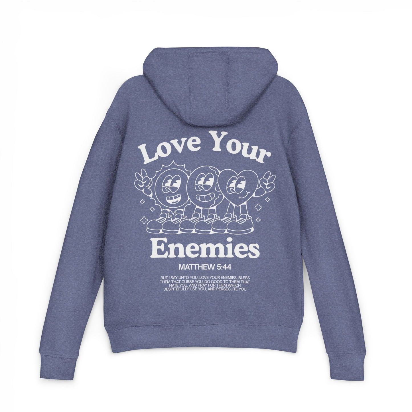 Love Your Enemies Unisex Hoodie - Message of Jesus