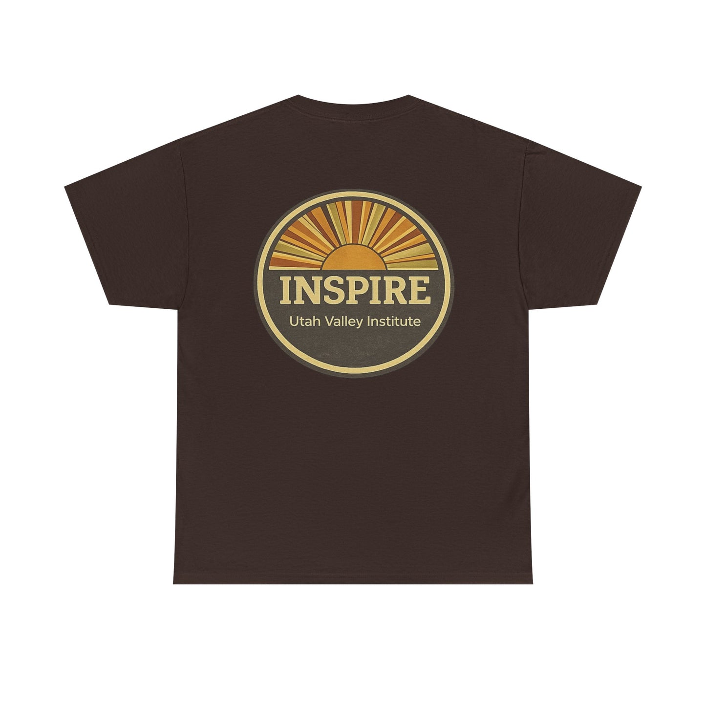 Inspire T‑Shirt — Sunrise Logo Tee (Utah Valley Institute)