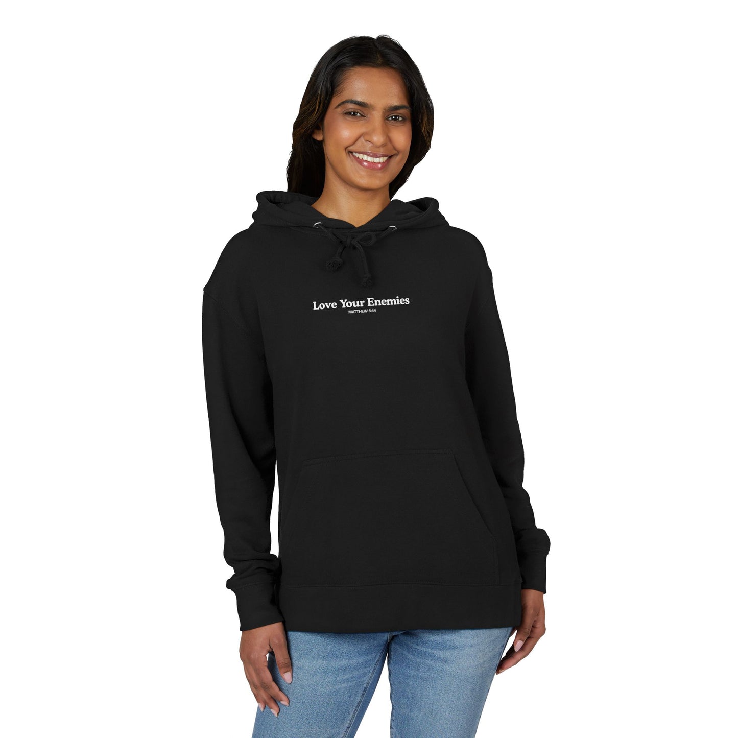 Love Your Enemies Unisex Hoodie - Message of Jesus